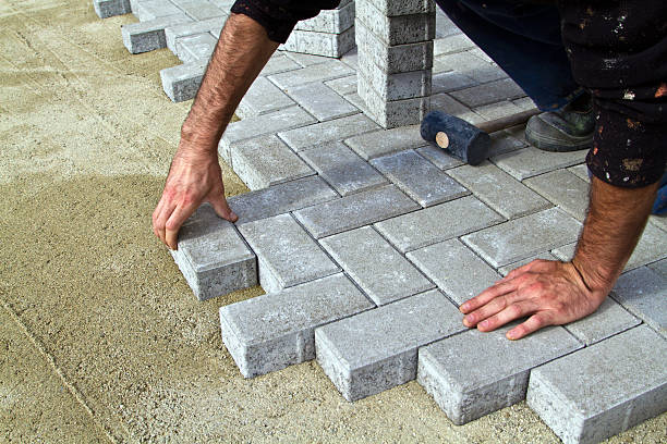 Residential Paver Driveway in Campbell, MO